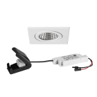 BRUMBERG - ITANSA-R BB16 Einbdownlset quadr. ws.m. 230V 6W 3000K IP54 V4A 38°