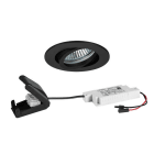 BRUMBERG - BB18 Einbaustr.set rund, sw.m. 230V 6W dim2warm 38°