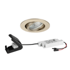 BRUMBERG - BB18 Einbaustr.set rund, champ. m. 230V 6W dim2warm 38°