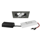BRUMBERG - BB05 Einbaustr.set quadr. ni.m. 230V 6W 3000K DALI 38°