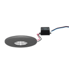 BRUMBERG - ADAPT LED-Einbdownl.set rund, titan m. 230V 3W 3000K 34°