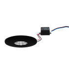 BRUMBERG - ADAPT LED-Einbdownl.set rund, sw.m. 230V 3W 3000K 34°
