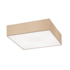 BRUMBERG - SOFT CUBE Anbaul. quadr. hellbeige, 230V E37 max.5x60W 580x580mm