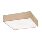 BRUMBERG - SOFT CUBE Anbaul. quadr. beige, 230VAC E37 max.5x60W 780x780mm