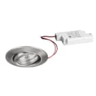 BRUMBERG - BREENA-R LED-Einbaustr.set rund, chr.m. 230V 6W 3000K 38°