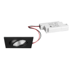 BRUMBERG - DAMITA-S LED-Einbaustr.set quadr. sw.m. 230V 6W 3000K IP67 38°