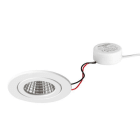 BRUMBERG - ITANSA-R BB15 Einbdownl.set rund, ws.m.230V 6W 3000K IP54 V4A 38°