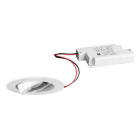BRUMBERG - DISC LED-Einbaustr.set rund, ws.m. 230V 6W 3000K 38°