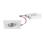 BRUMBERG - ITANSA-S BB16 Einbdownlset quadr. ws.m. 230V 6W 3000K IP54 V4A 38°