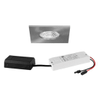 BRUMBERG - BB21 Einbdownl.set quadr. ni.m. 230V 7W 3000K DALI IP65 36°