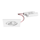 BRUMBERG - BB25 Einbaustr.set quadr. str.ws. 230V 7W 3000K IP66 36°