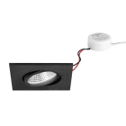 BRUMBERG - BB25 Einbdownl.set quadr. str.ss. 230V 7W 3000K IP65 36°