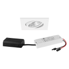 BRUMBERG - BB25 Einbaustr.set quadr. str.ws. 230V 7W 3000K DALI IP65 36°