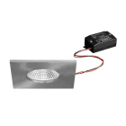 BRUMBERG - BB21 Einbdownl.set quadr. ni.m. 230V 7W 3000K IP65 36°