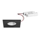 BRUMBERG - BB21 Einbdownl.set quadr. str.sw. 230V 7W 3000K IP67 36°