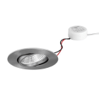 BRUMBERG - BB23 Einbaustr.set rund, ni.m. 230V 7W 3000K IP65 36°