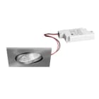 BRUMBERG - BB25 Einbaustr.set quadr. ni.m. 230V 7W 3000K IP65 36°