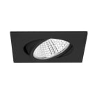BRUMBERG - KERBY-S Einbaustr. quadr. sw m., 350mA 12W 3000K 38°