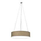 BRUMBERG - SOFT CUBE Pendell. rund, ni.m./ hellbr. 230VAC E27 max.5x60W 780mm