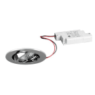 BRUMBERG - TIRREL-R LED-Einbaustr.set rund, chr.gl. 230V 6W 3000K 38°