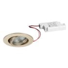 BRUMBERG - TIRREL-R LED-Einbaustr.set rund, champ.gl. 230V 6W 3000K 38°