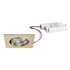 BRUMBERG - TIRREL-S LED-Einbaustr.set quadr. champ.gl. 230V 6W 3000K 38°
