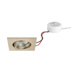 BRUMBERG - TIRREL-S LED-Einbaustr.set quadr. champ.m. 230V 6W 3000K 38°