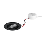 BRUMBERG - TIRREL-R LED-Einbaustr.set rund, sw.m. 230V 6W 3000K 38°