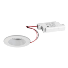 BRUMBERG - ETMESA-R LED-Einbdownl.set rund, sw.m. 230V 6W 2700K IP54 38°