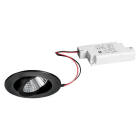 BRUMBERG - DAMITA-R LED-Einbaustr.set rund, sw.m. 230V 6W 3000K IP67382°