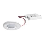 BRUMBERG - OGDAN LED-Einbdownl.set rund, ws.gl. 230V 6W 3000K IP66 38°