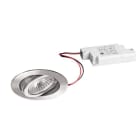 BRUMBERG - GILLIAN-R LED-Einbaustr.set rund, edelst.m. 230V 6W 3000K V4A 38°