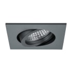 BRUMBERG - LED-Einbaustr. quadr. 350mA 6W d2w 38° titan m. 38°