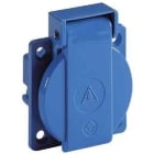 ABL-SURSUM - EB-Steckd. IP54 Anschluss von unten blau