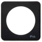 BERKER - INTEGRO Classic IP44 Rahmen 1fach ohne Dichtung, schwarz matt