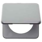 BERKER - Integro Classic Rahmen 1Fach mit Klappdeckel, Chrom Matt