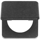 BERKER - Integro Classic IP44 Rahmen 1Fach ohne Dichtung, Braun Matt