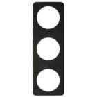BERKER - INTEGRO Classic Rahmen 3fach schwarz matt