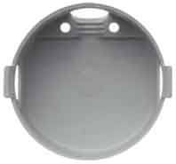 BERKER - INTEGRO Einbaudose flach 45mm D, nur für Schalter und Taster, grau