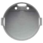 BERKER - INTEGRO Einbaudose flach 45mm D, nur für Schalter und Taster, grau