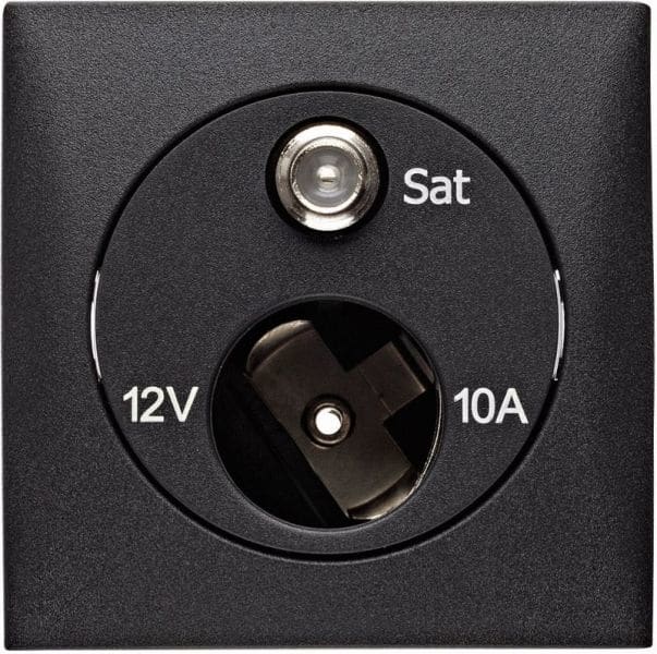 BERKER - INTEGRO Steckdose 12V+SAT anthrazit matt