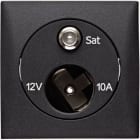 BERKER - INTEGRO Steckdose 12V+SAT anthrazit matt