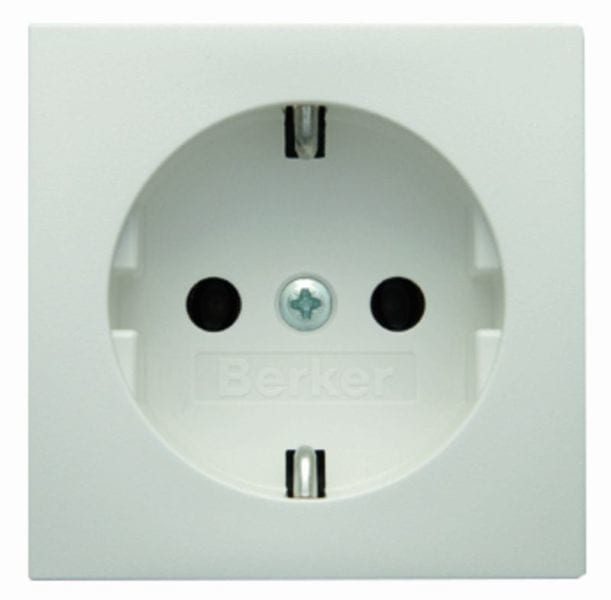 BERKER - S.1/B.x Zentralstück zu 47431909 polarweiß matt