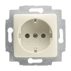 BUSCH-JAEGER - SCHUKO Steckdosen-Einsatz 50 x 50 mm weiß - Duro 2000 SI