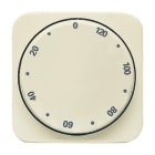 BUSCH-JAEGER - Zentralscheibe Drehknopf Zeitschaltuhr Druck 10-120 weiß - Busch-Duro 2000 SI