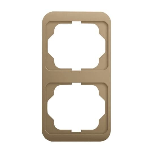 BUSCH-JAEGER - Abdeckrahmen 2-fach bronze - alpha nea