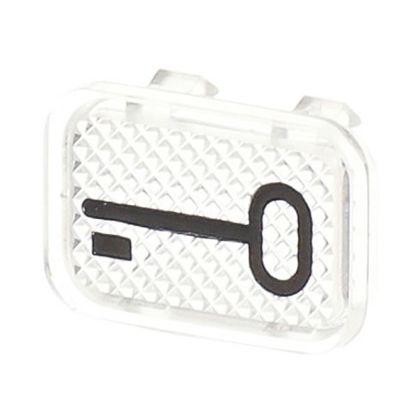 BUSCH-JAEGER - Tastersymbol mit Schlüssel Symbol transparent - balance / Reflex / Duro 2000