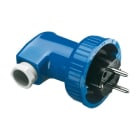 BUSCH-JAEGER - SCHUKO-Stecker mit Bajonettverschluß 16 A 250 V blau - Busch-Duro 2000 WDI