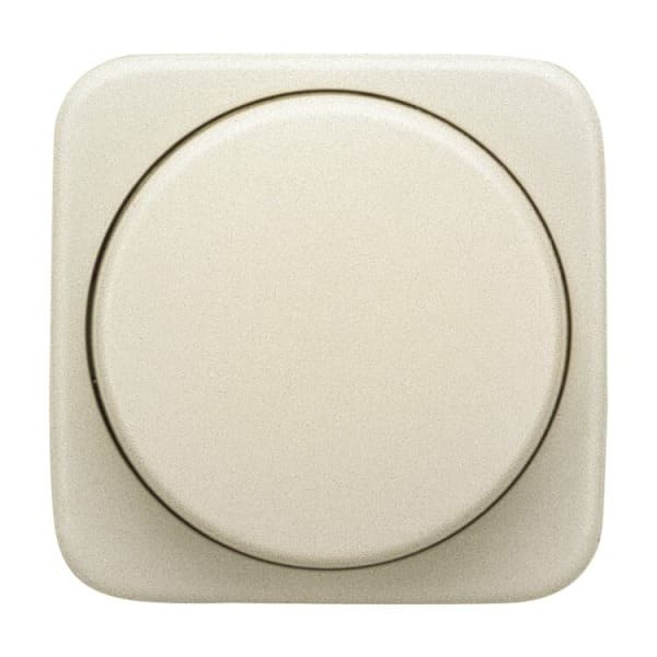 BUSCH-JAEGER - Zentralscheibe für Dimmer Drehknopf mit Glimmlampe weiß - Busch-Duro 2000 SI