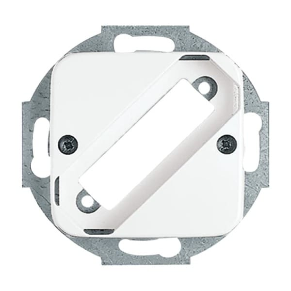 BUSCH-JAEGER - Zentralscheibe D-Subminiatur Steckverbinder 1-fach alpinweiß - Reflex SI